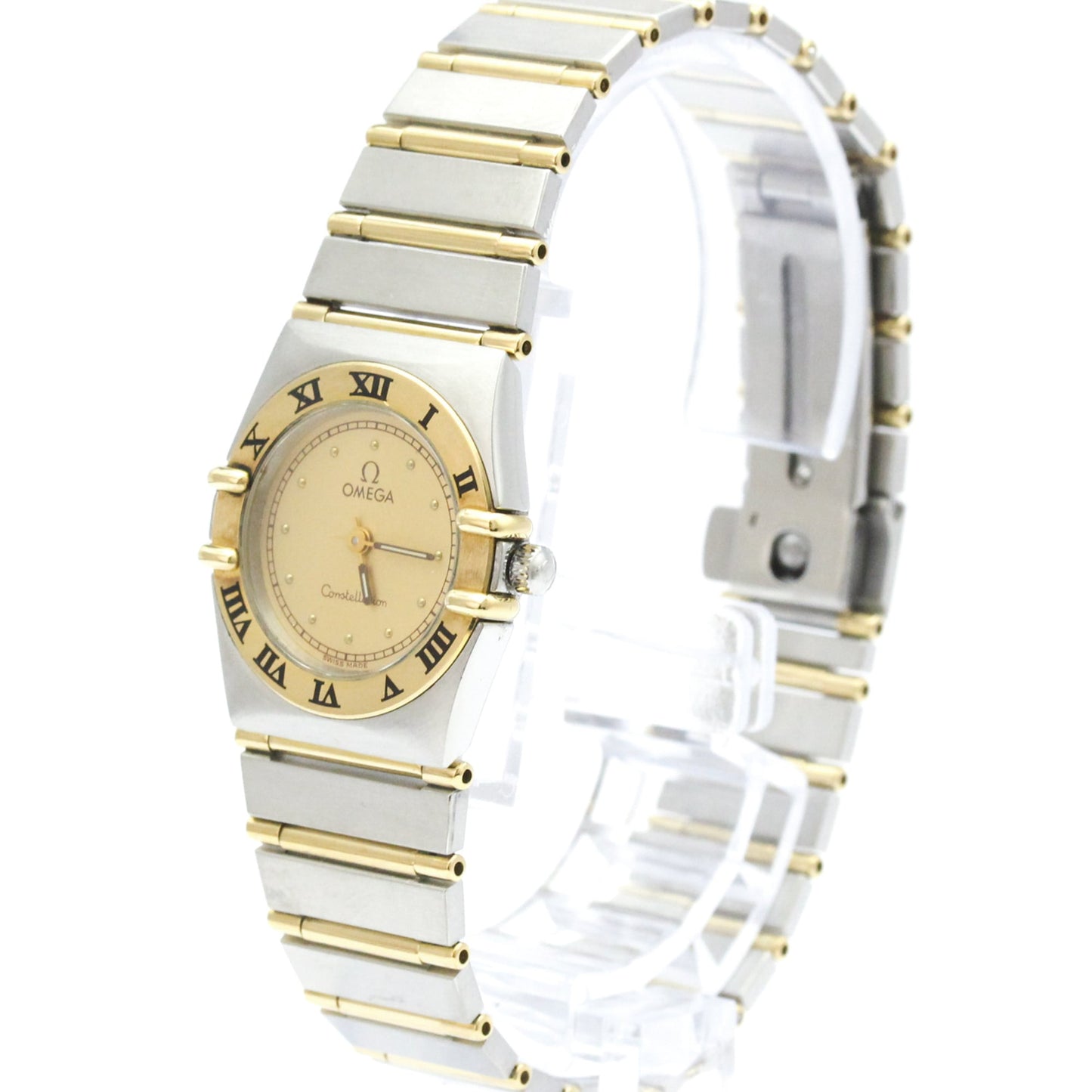 Omega Constellation Quartz Stainless Steel and Yellow Gold 22