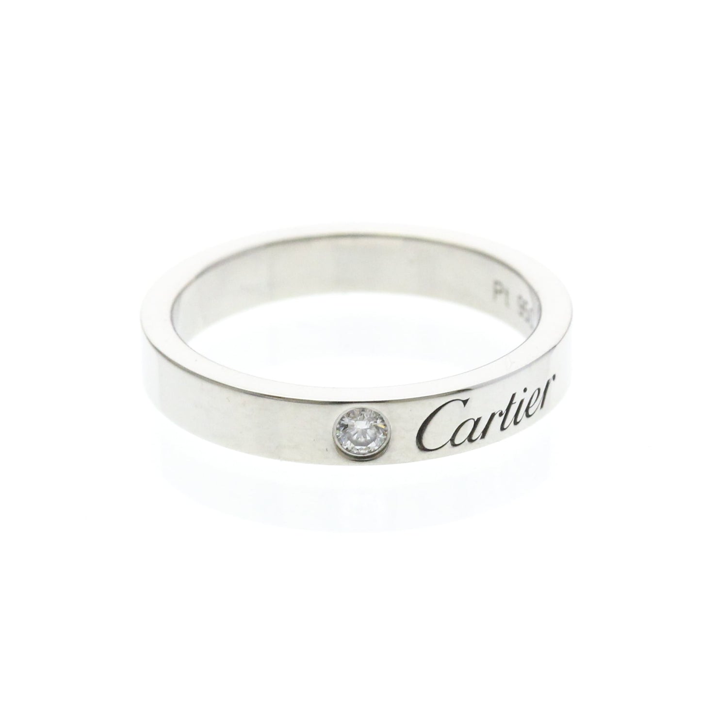 Cartier Band Ring Platinum / diamond Product Image
