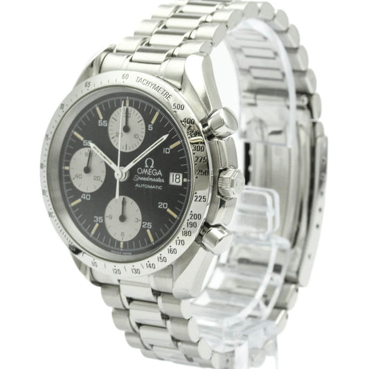 Omega Speedmaster Date Chronograph Automatic Watch Stainless Steel 39