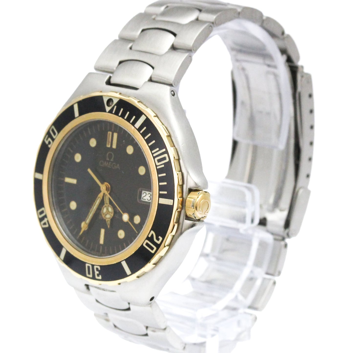 Omega Seamaster Professional 200 Pre Bond Chronometer Quartz Stainless steel and Yellow gold (18K) 38