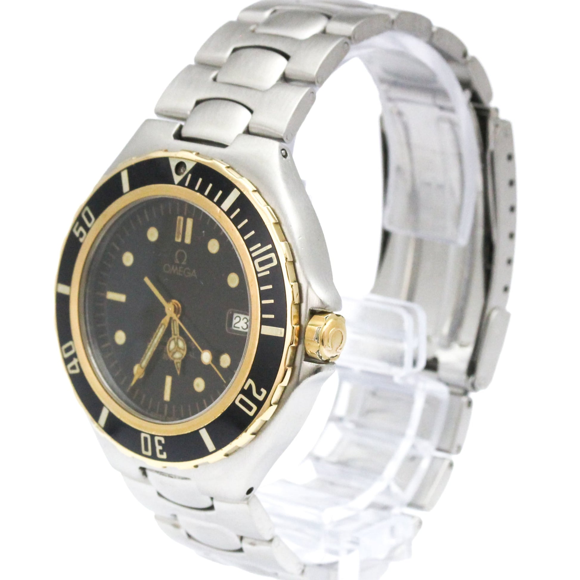 Omega Seamaster Professional 200 Pre Bond Chronometer Quartz Stainless steel and Yellow gold (18K) 38