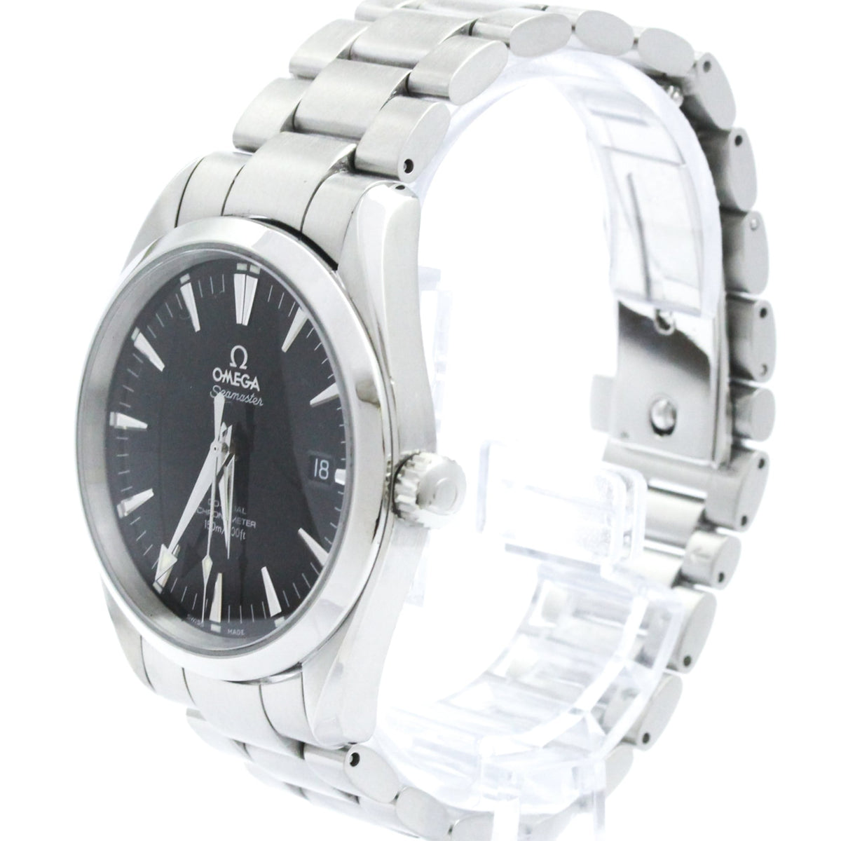Omega Seamaster Aqua Terra 150M Co-Axial Chronometer Automatic Stainless Steel 39