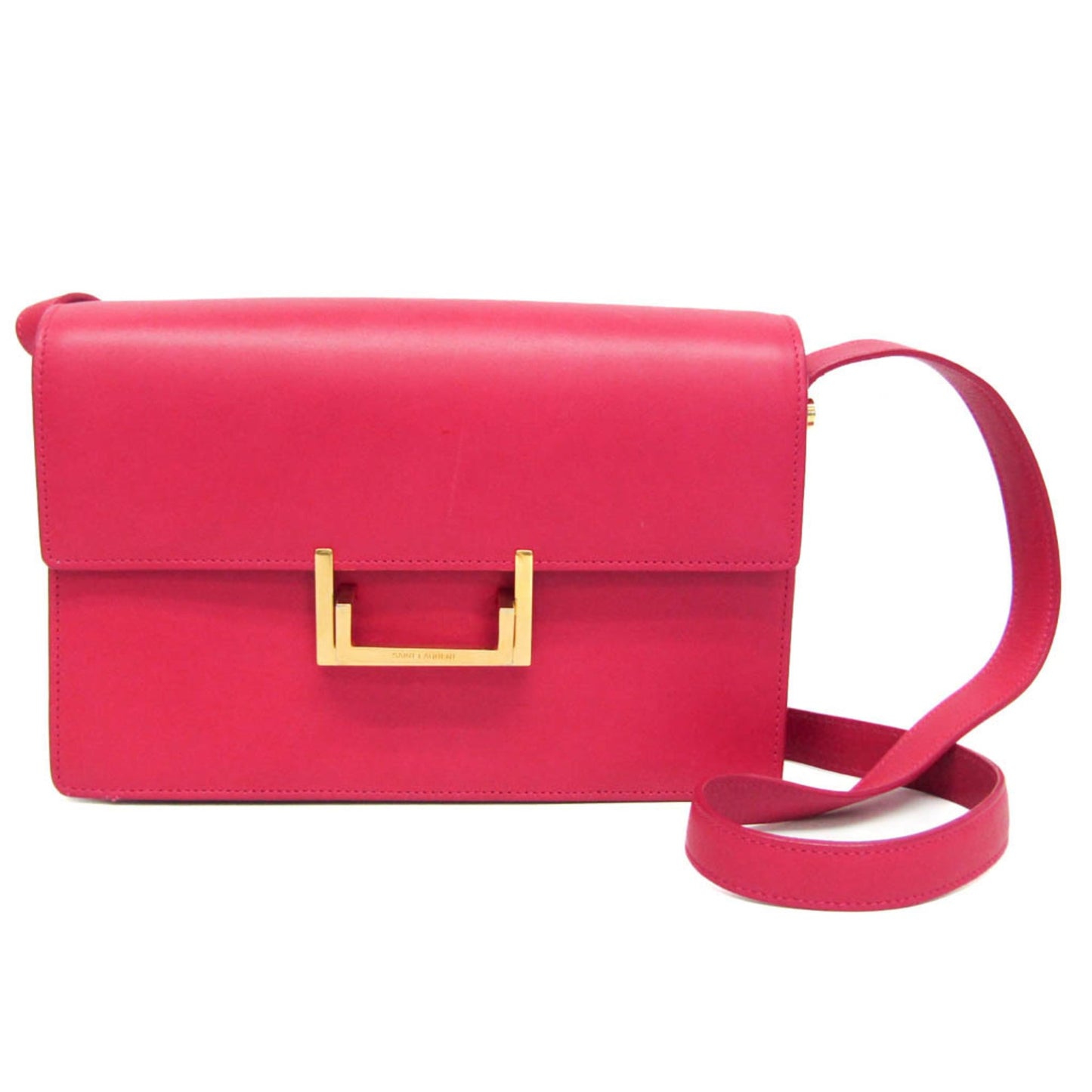 Sac porté épaule Saint Laurent Vintage Shoulder Bag cuir rose — Occasion