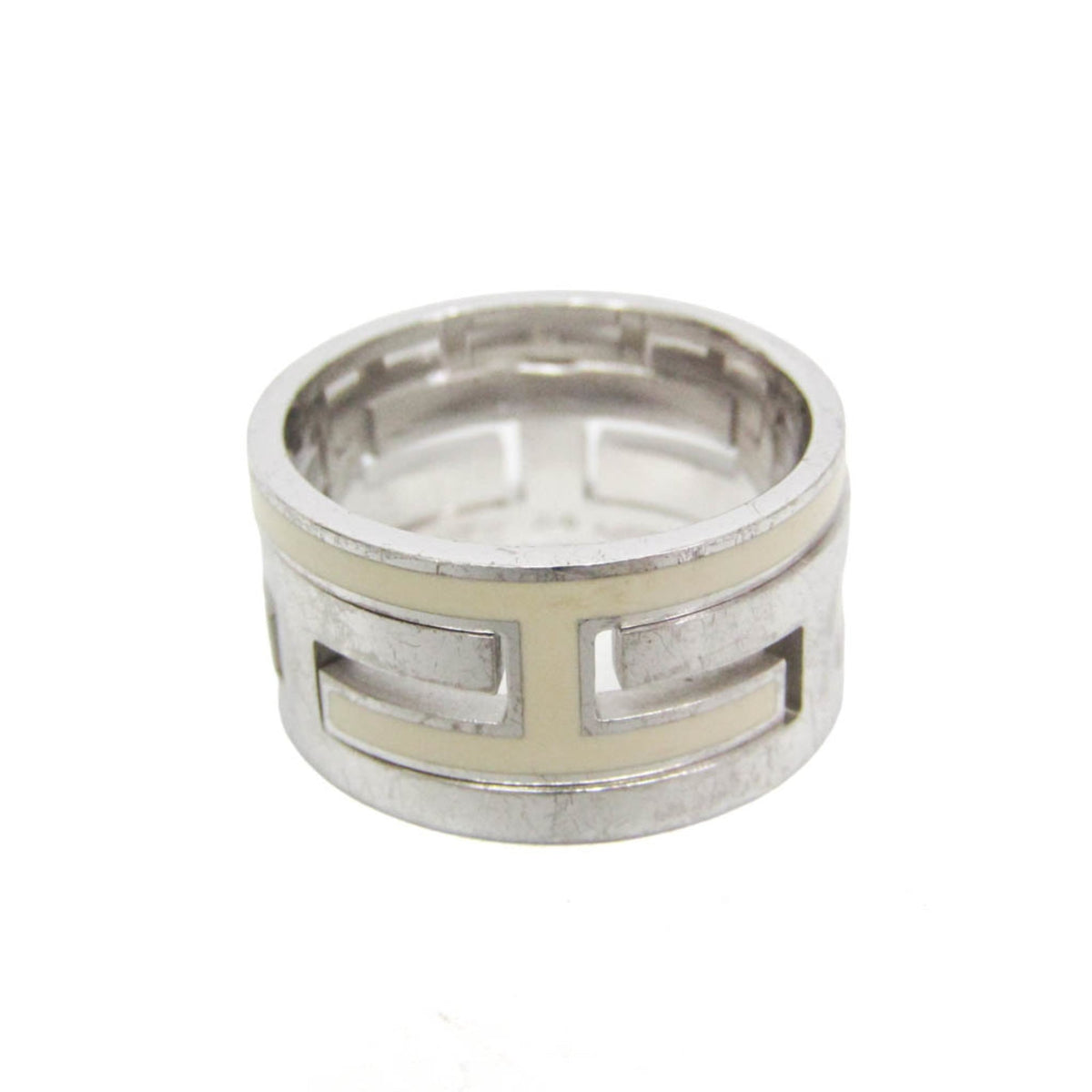 Hermes Move H Ring Silver Product Image