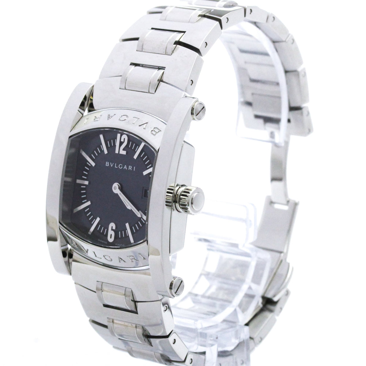 Bvlgari Assioma D Quartz Stainless Steel 39