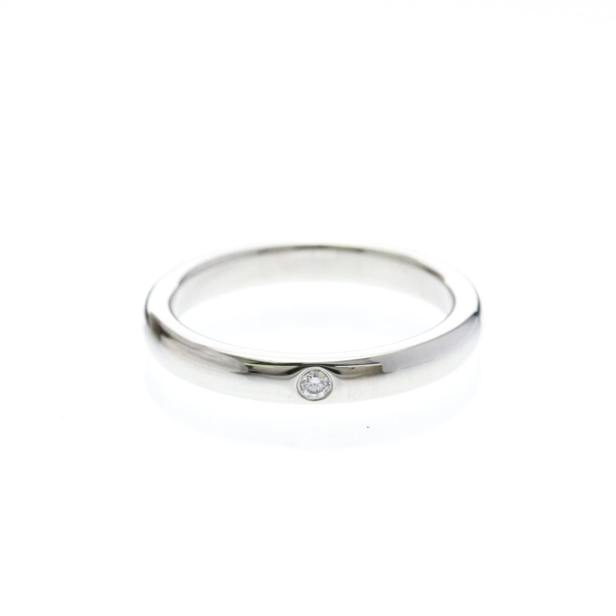 Tiffany & Co. Elsa Peretti 11 Diamond Stacking Band Platinum with Diamonds Product Image
