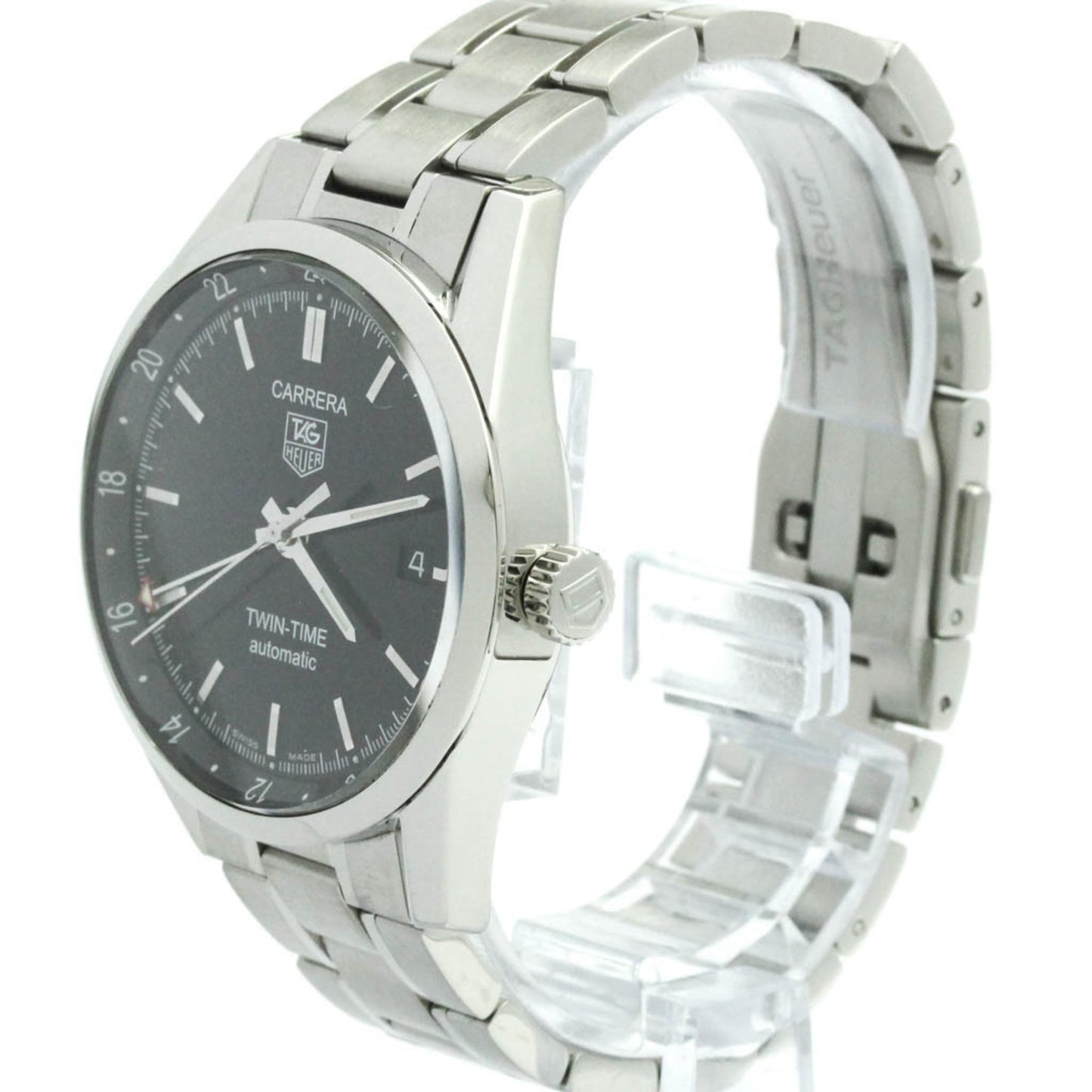 Tag Heuer Carrera Calibre 7 Date Automatic Stainless Steel 39