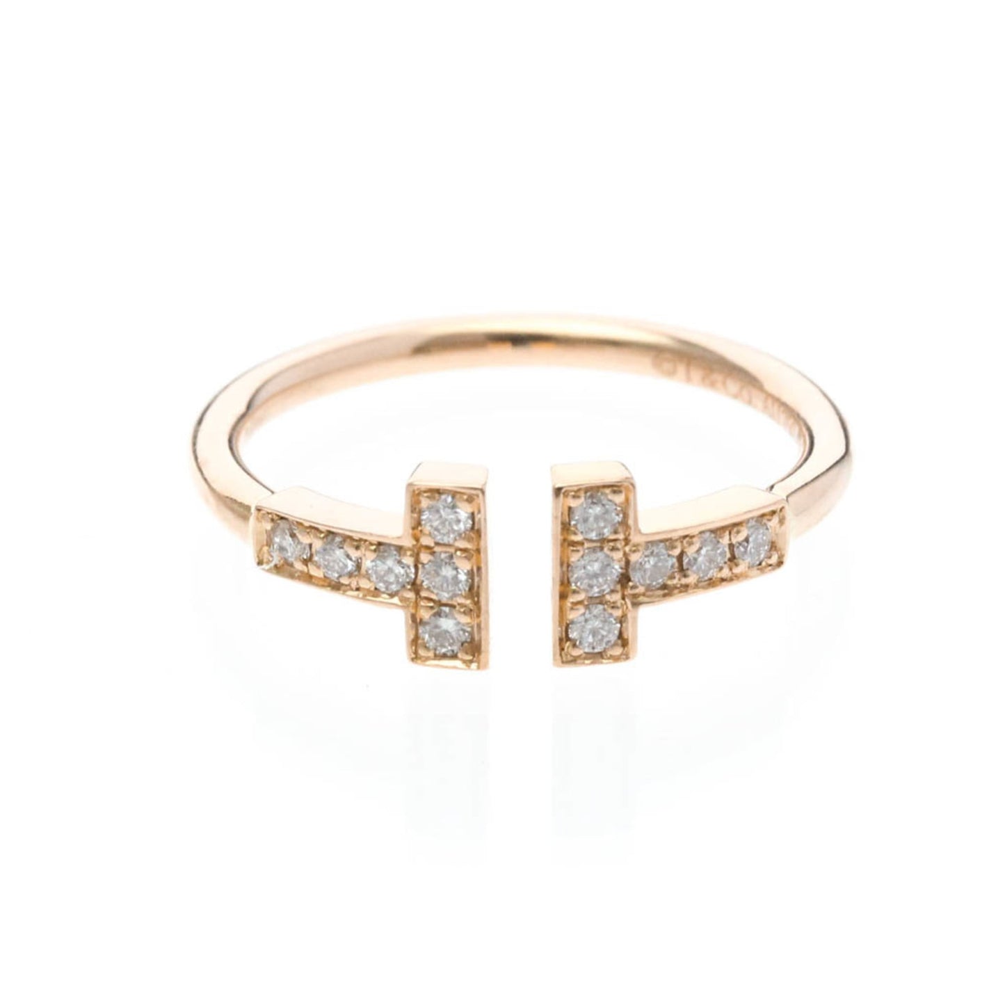 Tiffany & Co. T Wire 18K Yellow Gold with Diamonds Product Image