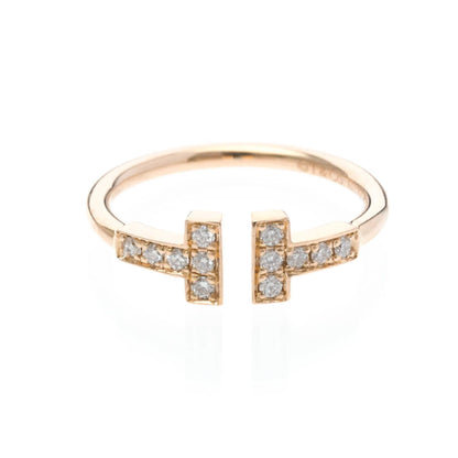 Tiffany & Co. T Wire 18K Yellow Gold with Diamonds Product Image