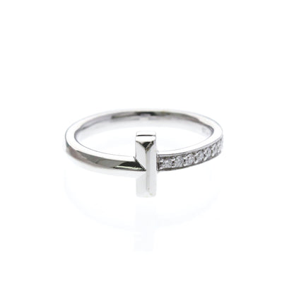 Tiffany & Co. T one Ring / Diamond White Gold / diamond Product Image
