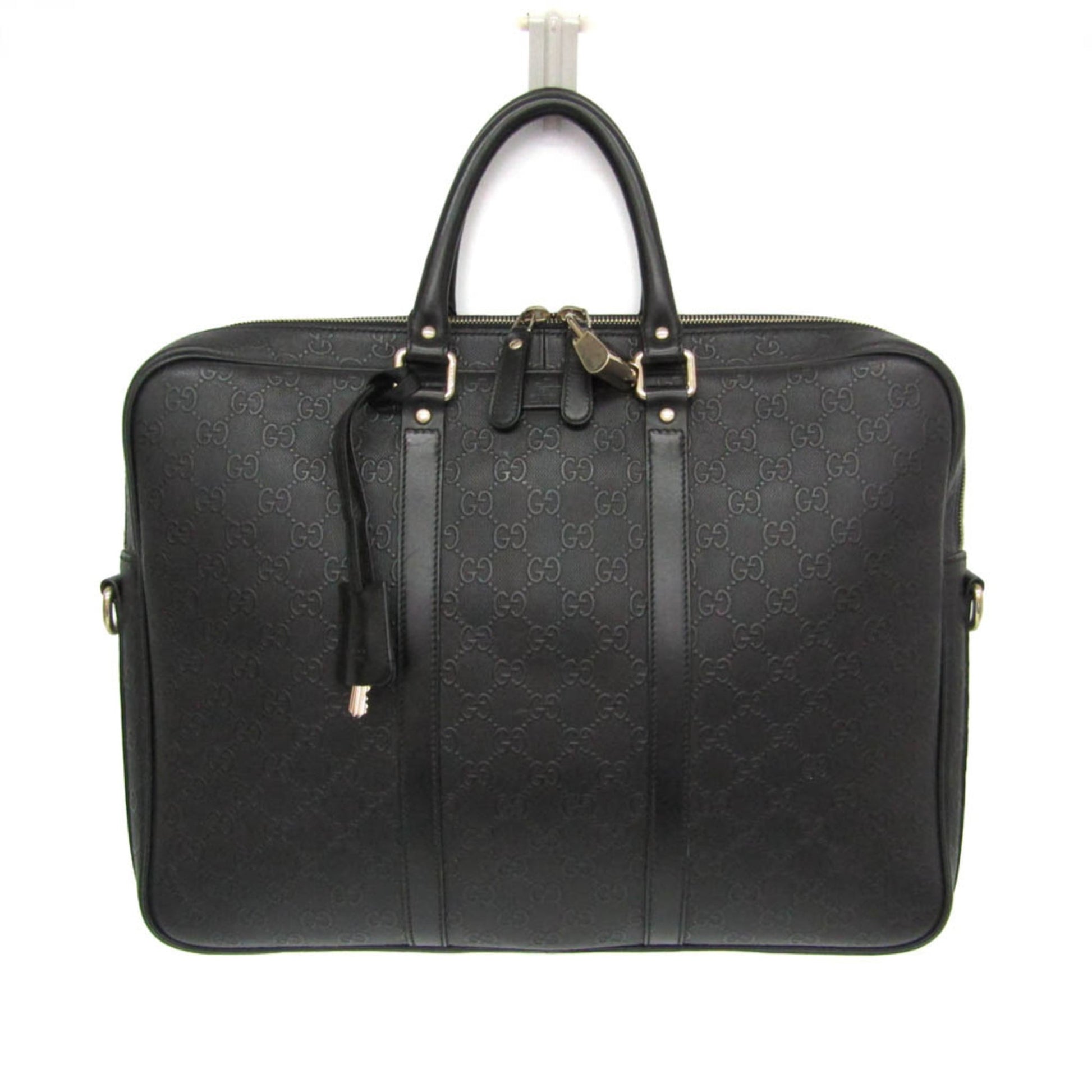 Gucci Convertible Briefcase Guccissima Leather Product Image