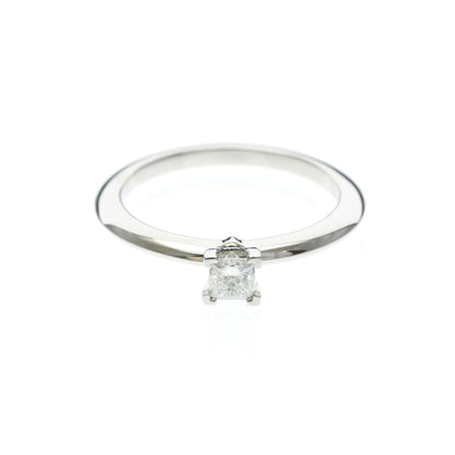 Cartier Solitaire 1895 Platinum with RBC Diamond .22CT
