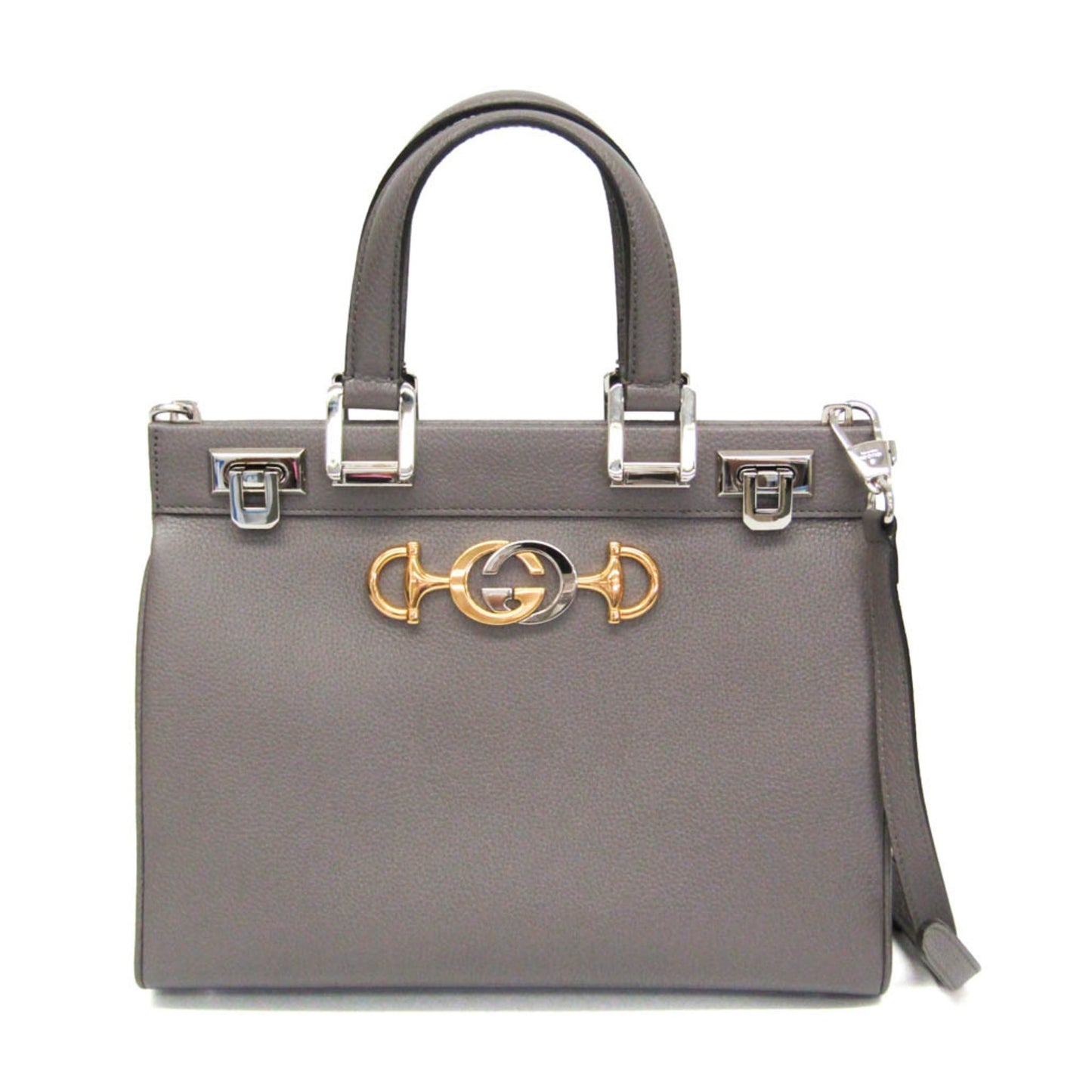 Gucci Zumi Top Handle Leather Medium