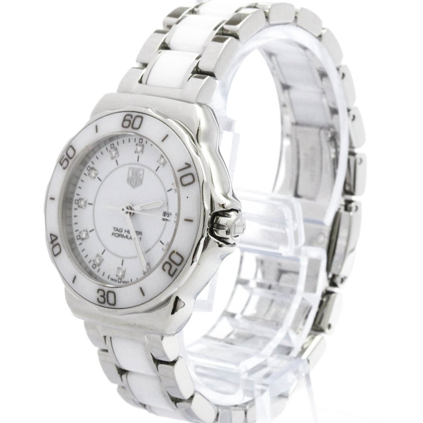 Tag Heuer Formula 1 Quartz Stainless Steel and Ceramic with Diamond Markers 32