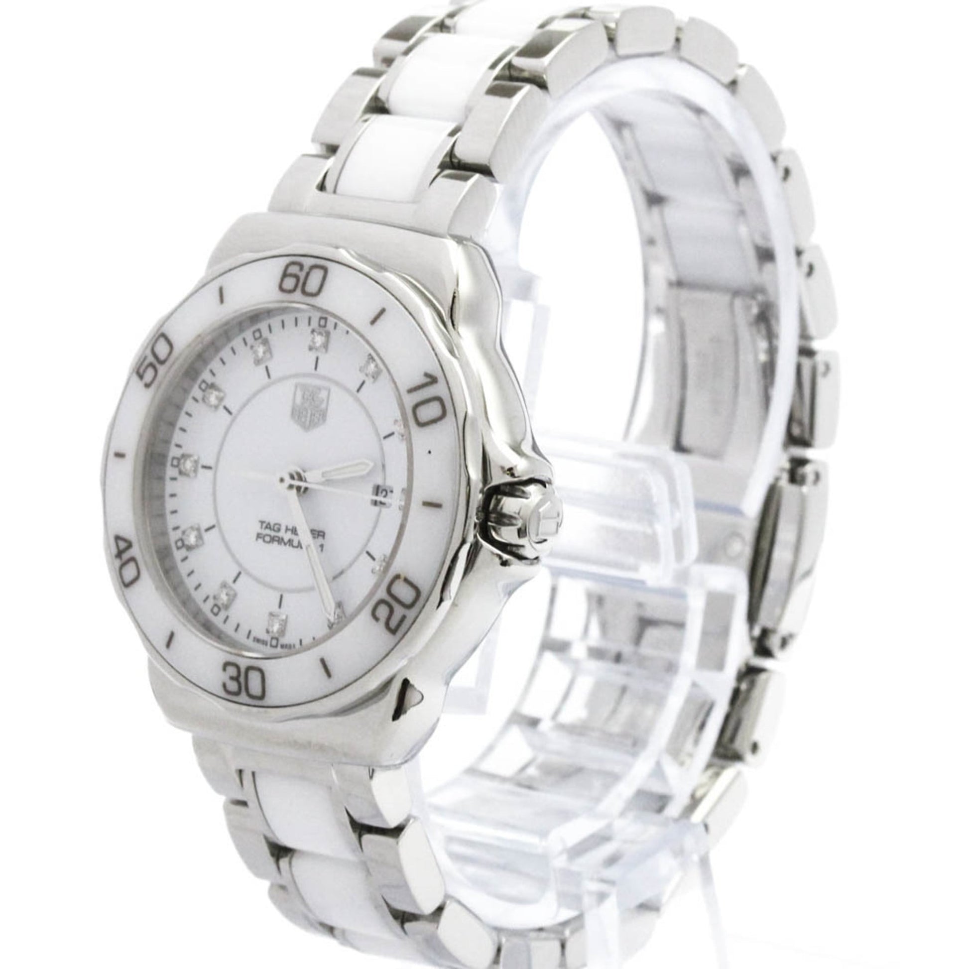 Tag Heuer Formula 1 Quartz Stainless Steel and Ceramic with Diamond Markers 32