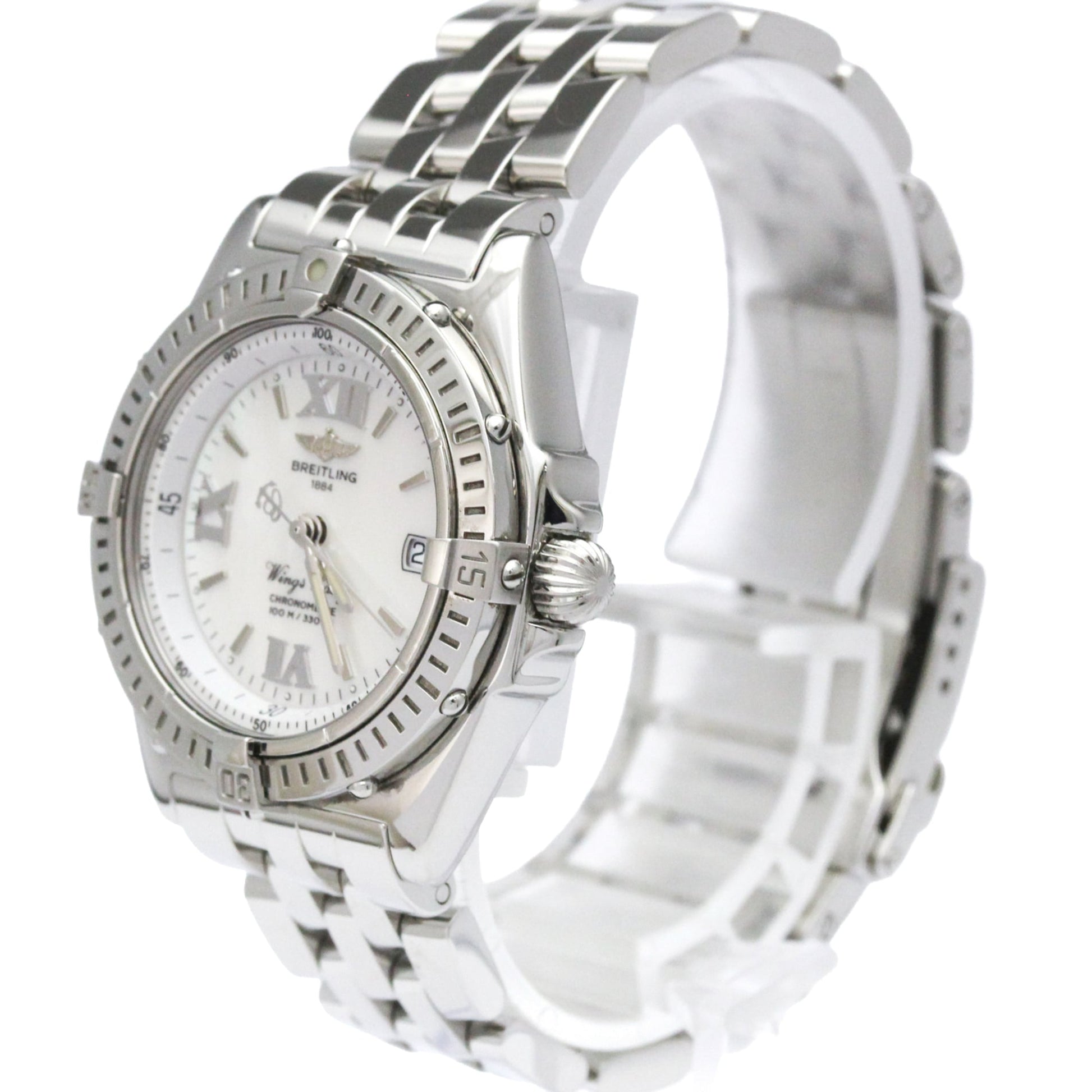 Breitling Wings Lady Quartz Stainless Steel 31