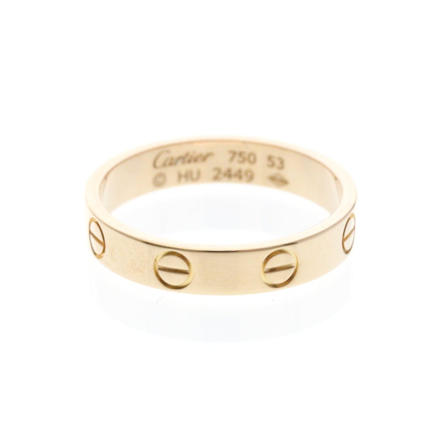 Cartier Love Wedding Band 18K Rose Gold Product Image