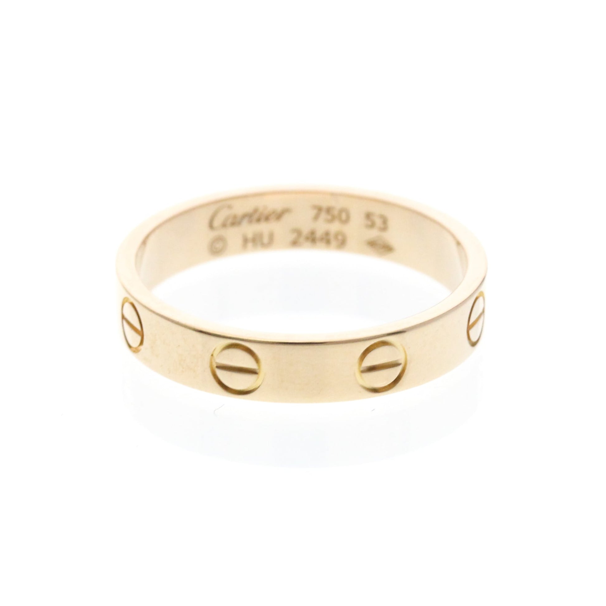 Cartier Love Wedding Band 18K Rose Gold Product Image