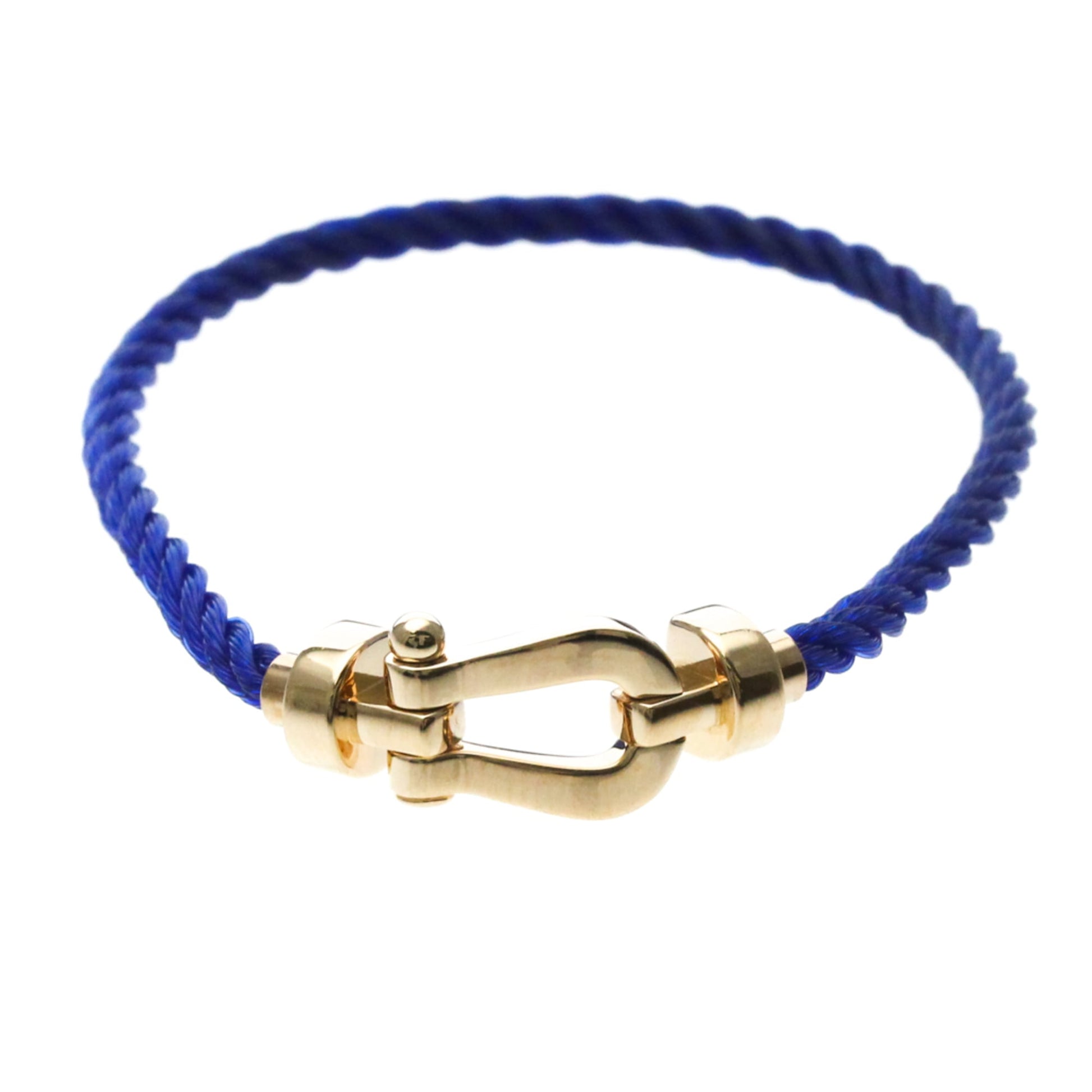 Fred Paris Force 10 Bracelet Woven Cord and 18K Rose Gold Product Image