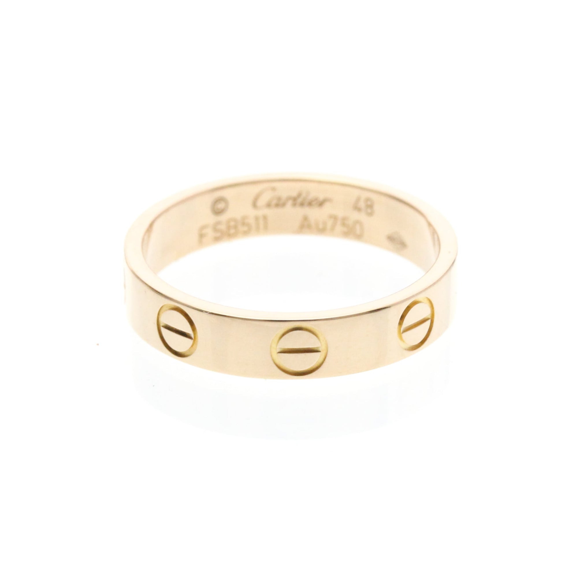 Cartier Love Wedding Band 18K Rose Gold Product Image