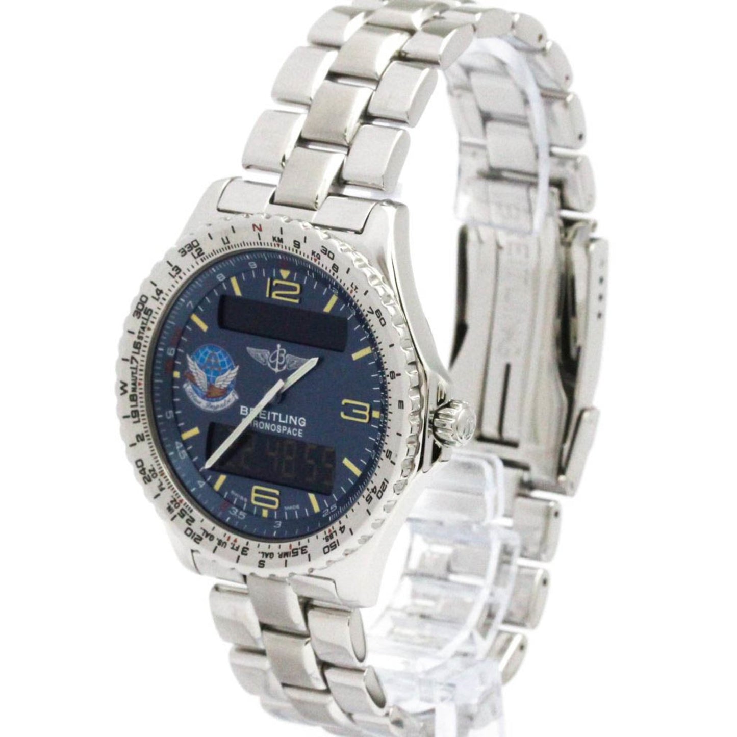 Breitling Chronospace Quartz Stainless Steel 42