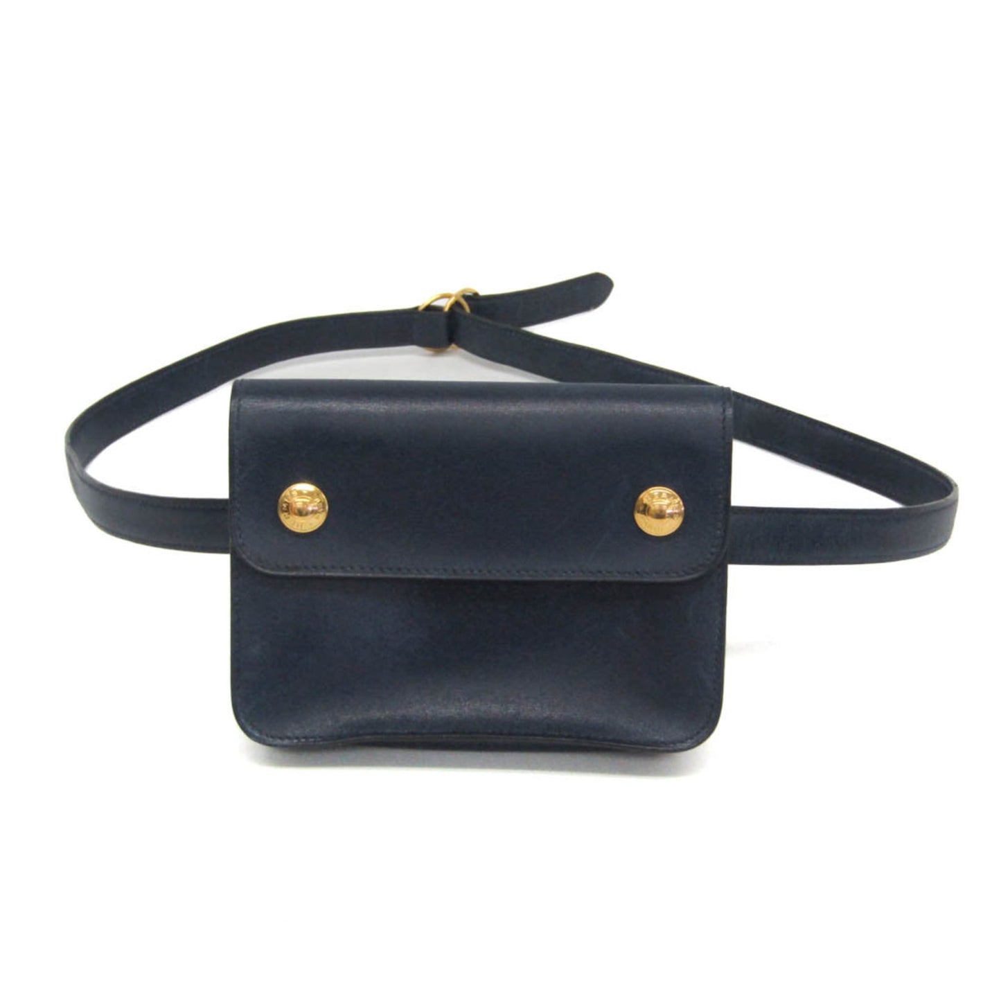 Hermes Pochette Green Belt Bag Leather Product Image