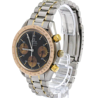 Omega Speedmaster Reduced Chronograph Automatic Stainless Steel and Yellow Gold 39