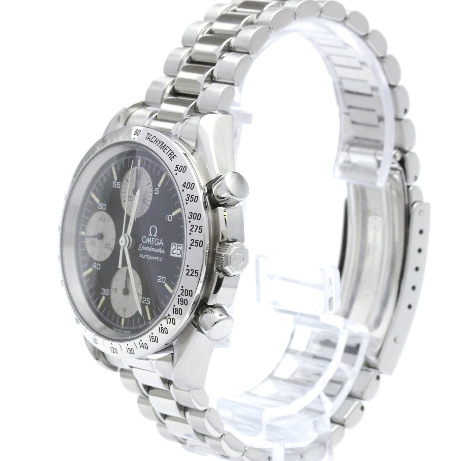 Omega Speedmaster Date Chronograph Automatic Stainless Steel 39