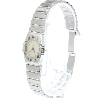 Omega Constellation My Choice Quartz Stainless Steel 22