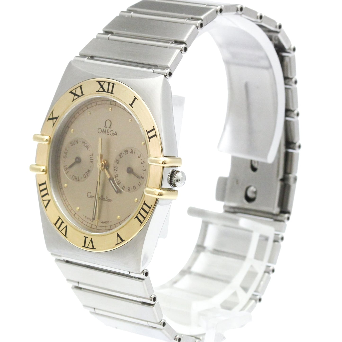 Omega Constellation Manhattan Quartz Stainless steel and Yellow gold (18K) 33