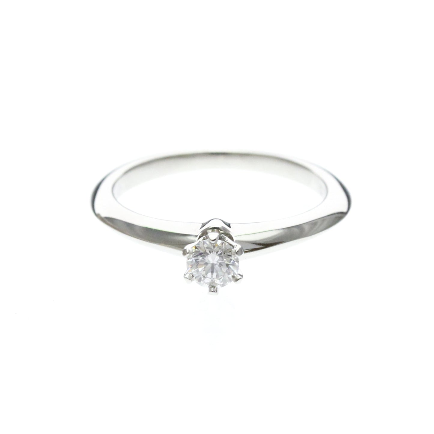 Tiffany & Co. Tiffany Setting Solitaire Platinum with Diamond 0.21 CT