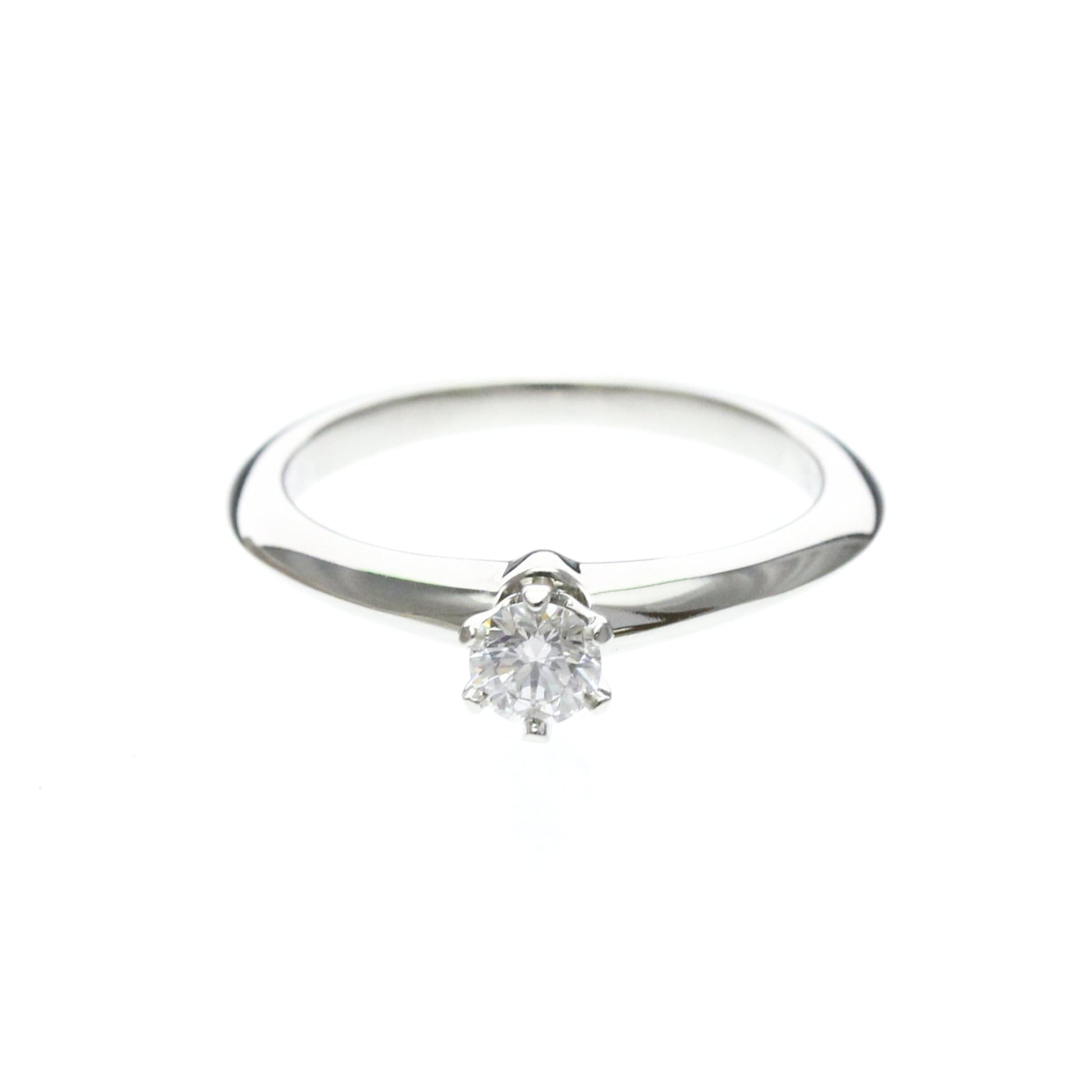 Tiffany & Co. Tiffany Setting Solitaire Platinum with Diamond 0.21 CT