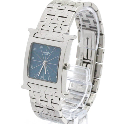 Hermes Heure H Quartz Watch Stainless Steel 26