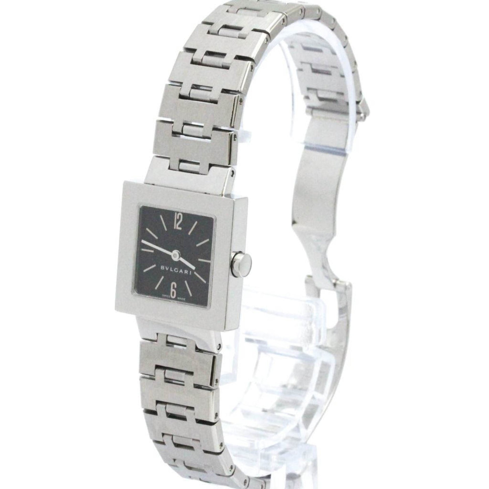 Bvlgari Quadrato Quartz Stainless Steel Product Image