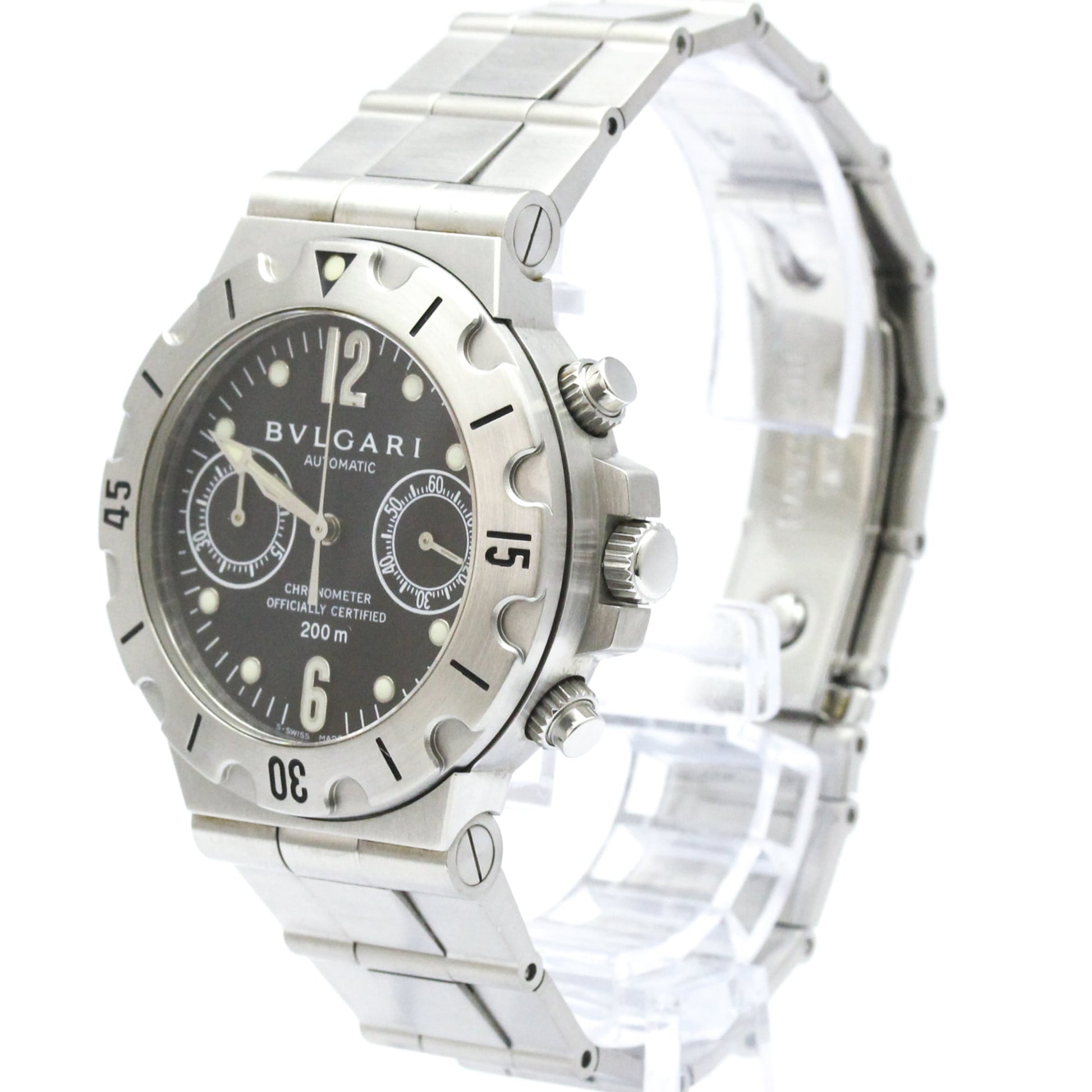 Bvlgari Diagono Chronograph Automatic Stainless Steel 35