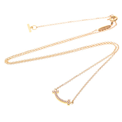 Tiffany & Co. T Smile Pendant 18K Rose Gold Small