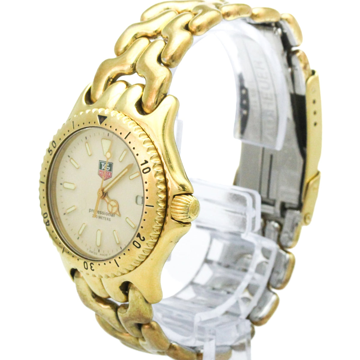 Tag Heuer Sel Professional 200M Quartz Stainless Steel and Gold Plated 38