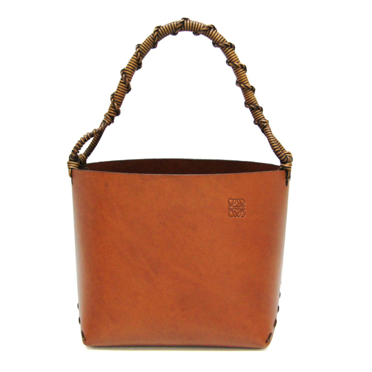Loewe Gate Top Handle Bucket Anagram Canvas and Leather Product Image
