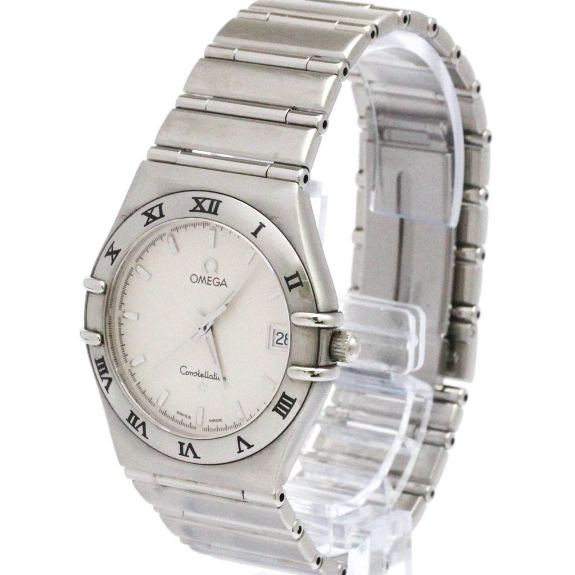 Omega Constellation Quartz Stainless Steel 34