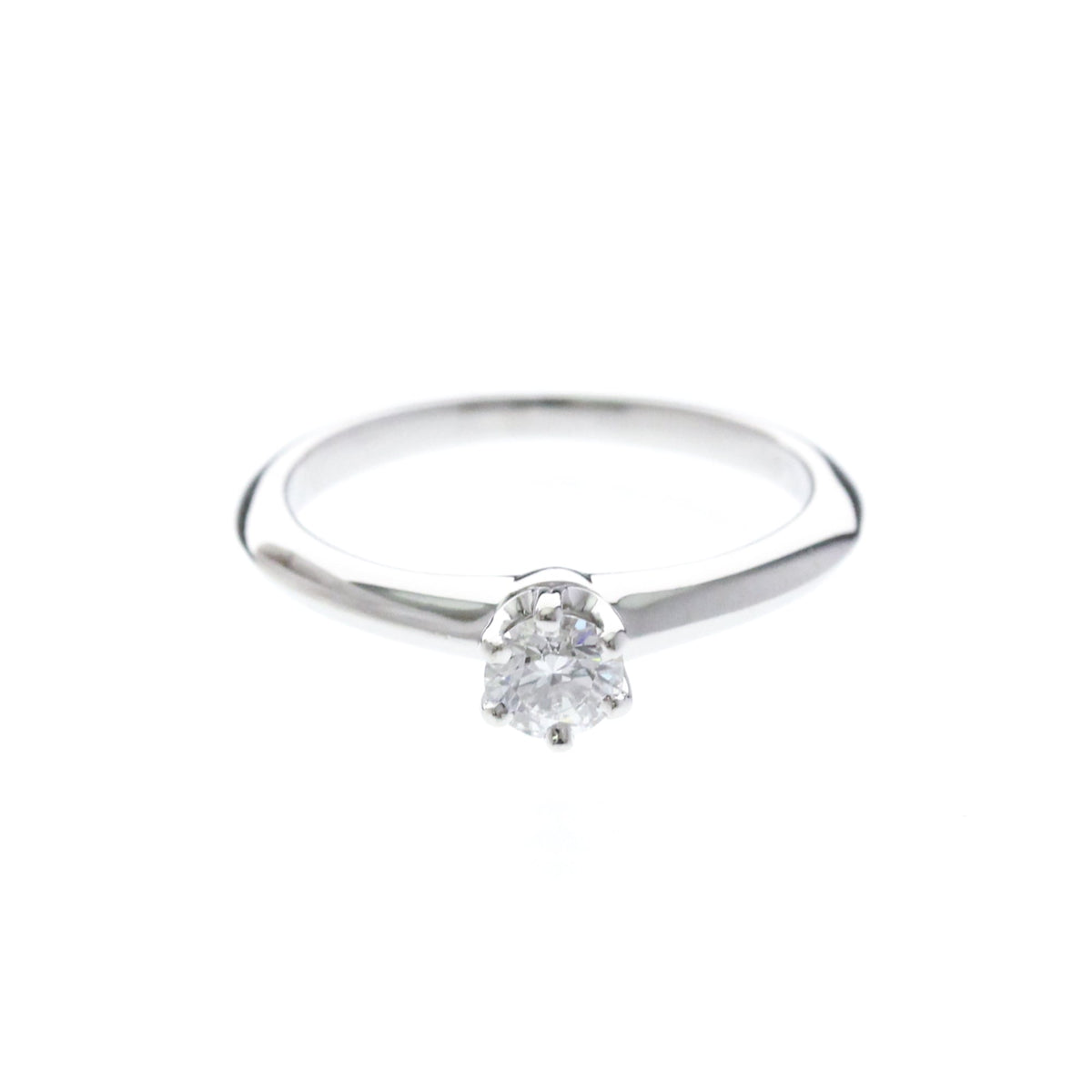 Tiffany & Co. Tiffany Setting Solitaire Platinum with RBC Diamond G/VVS2 Product Image