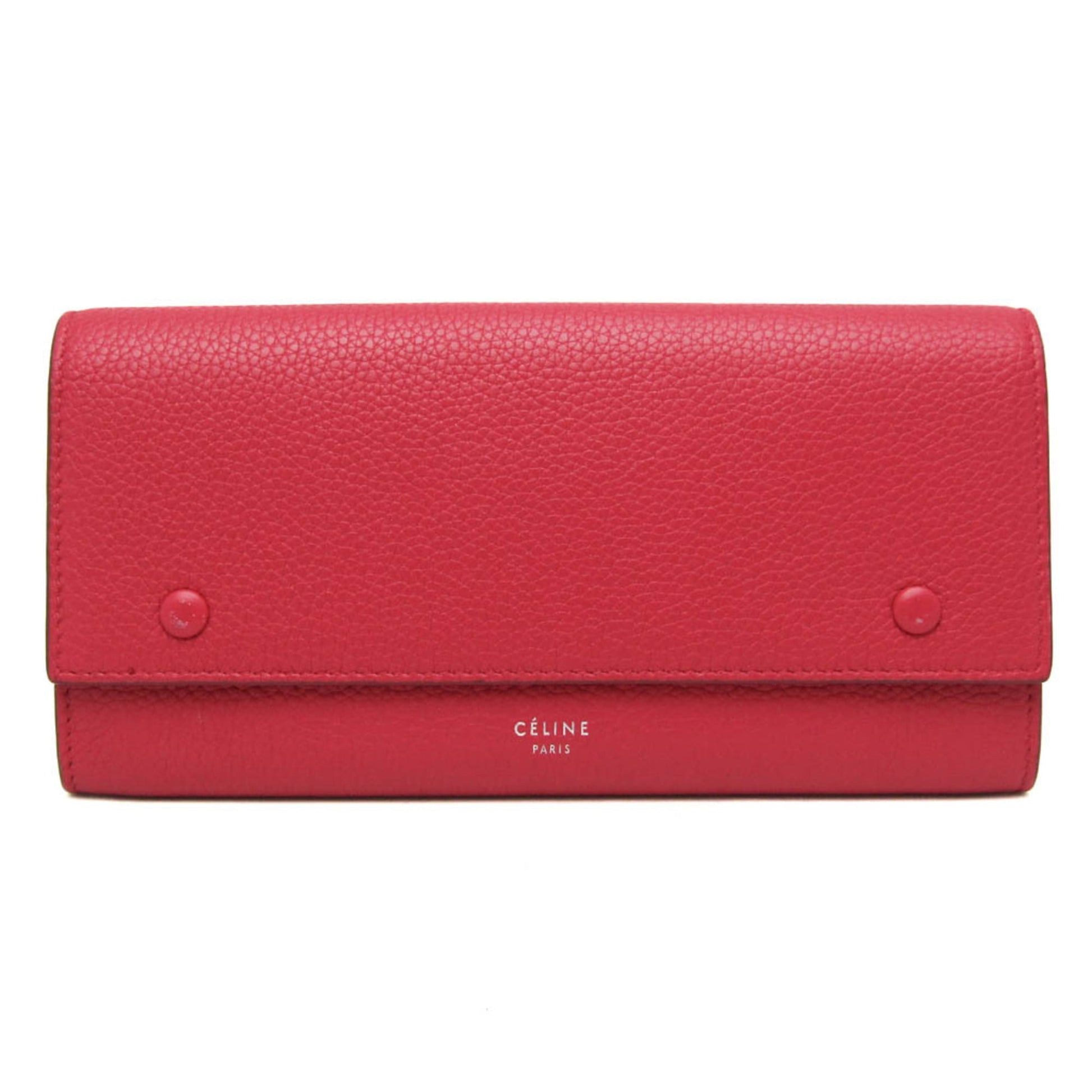 Celine Multifunction Flap Wallet Leather Large