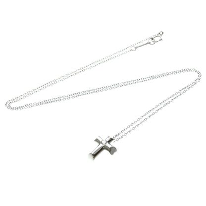 Collier Tiffany & Co. Etoile Cross Pendant Necklace Medium white_gold silver — Occasion