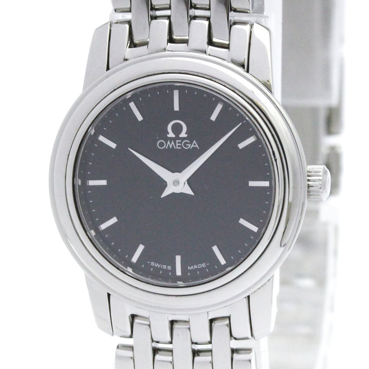 Omega De Ville Prestige Quartz Stainless Steel 22