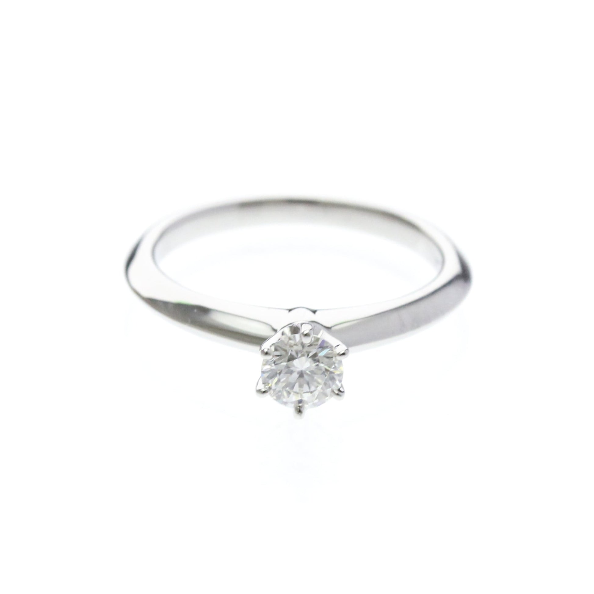 Tiffany & Co. Tiffany Setting Solitaire Platinum with Diamond 0.28 CT