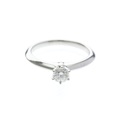 Tiffany & Co. Tiffany Setting Solitaire Platinum with Diamond 0.28 CT