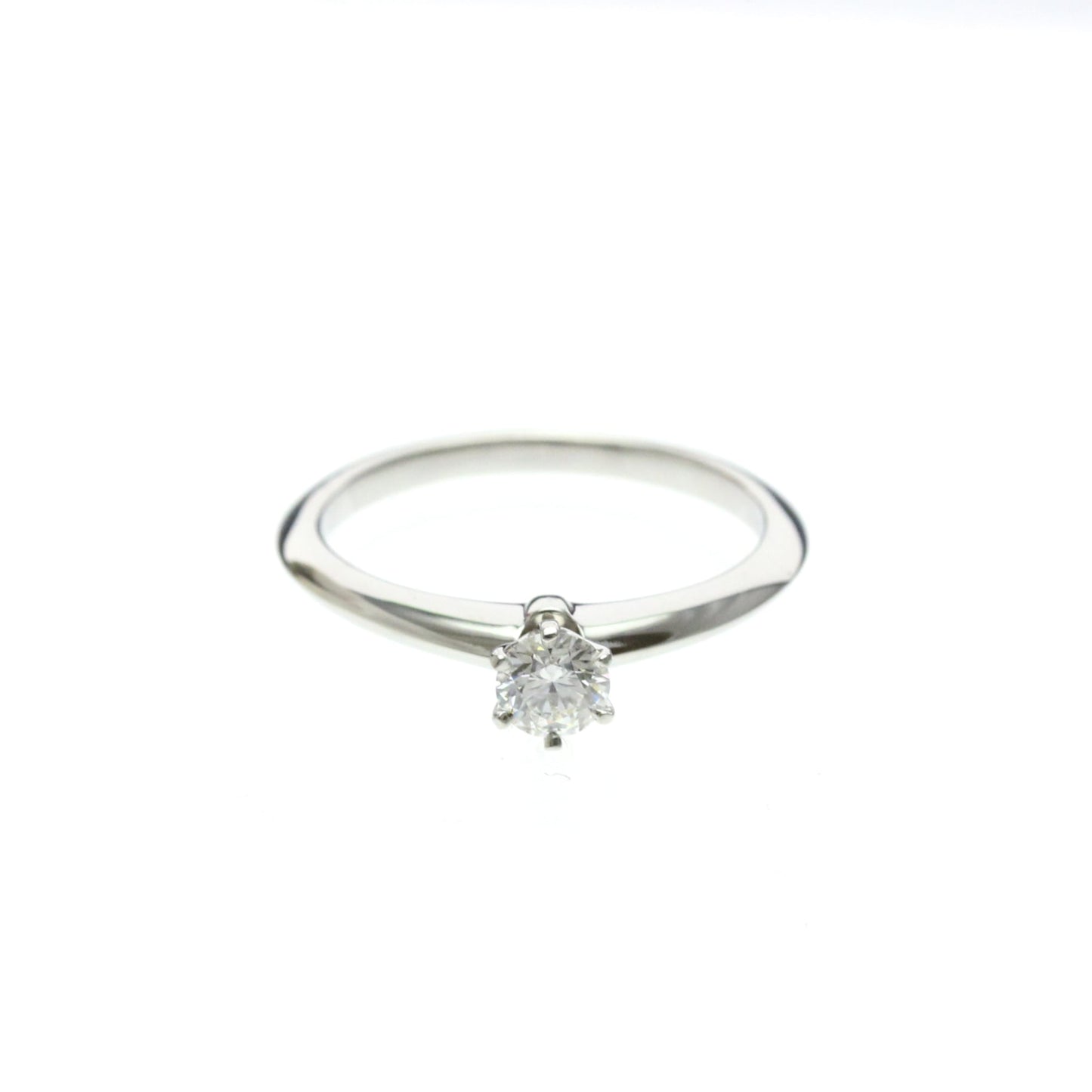 Tiffany & Co. Tiffany Setting Solitaire Platinum with Diamond 0.24 CT