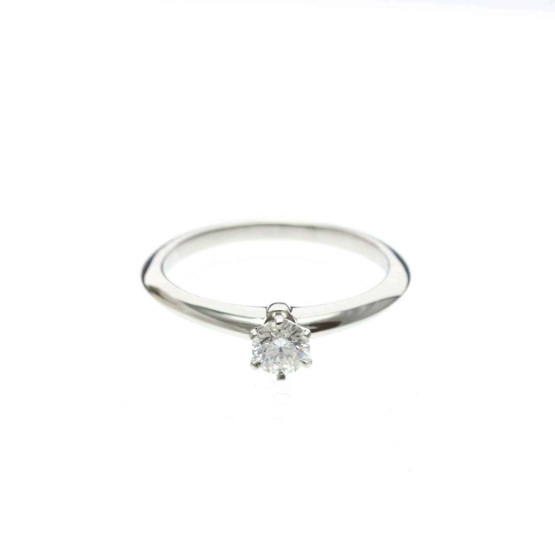 Tiffany & Co. Tiffany Setting Solitaire Platinum with Diamond 0.24 CT