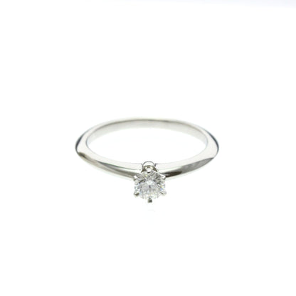 Tiffany & Co. Tiffany Setting Solitaire Platinum with Diamond 0.24 CT