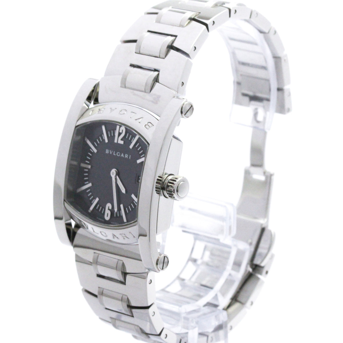 Bvlgari Assioma D Quartz Stainless Steel 39