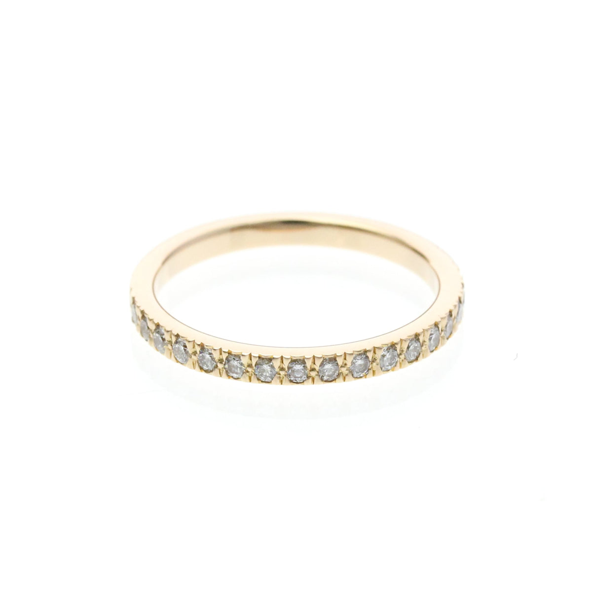 Tiffany & Co. Novo Band 18K Rose Gold and Diamonds 2mm